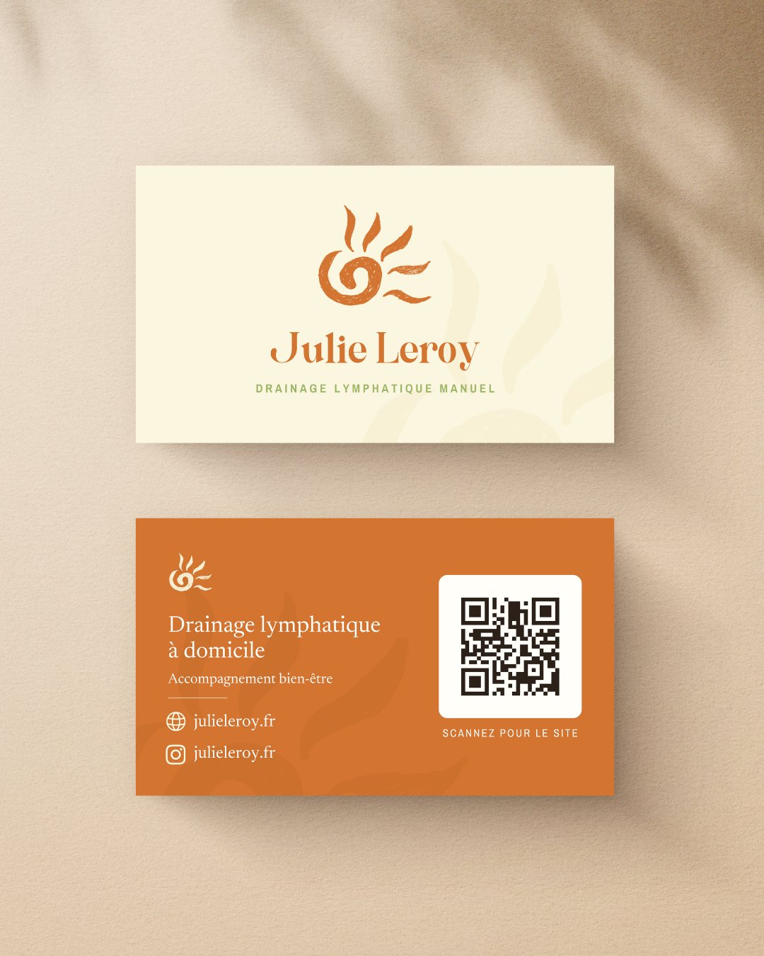 Cartes de visite recto et verso