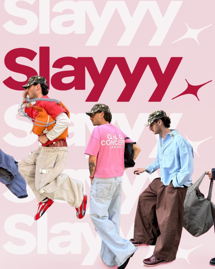 Affiche Slayyy, une bande de quatre silhouettes